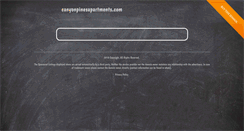 Desktop Screenshot of canyonpinesapartments.com